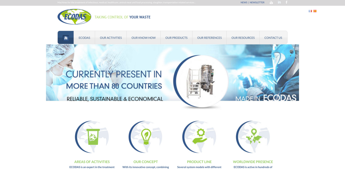 ECODAS waste treatment