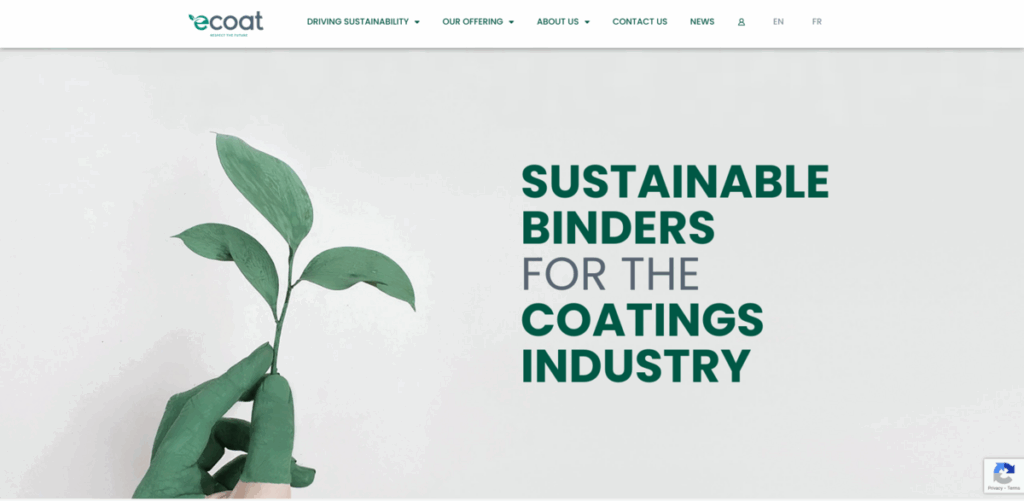Ecoat - Sustainable Bio-Based Coatings for a Greener Future