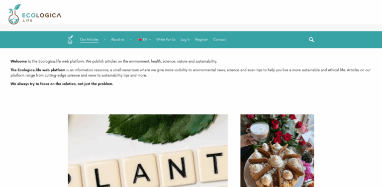 Ecologica.Life: Your Source for Environmental News and Sustainable Living Tips