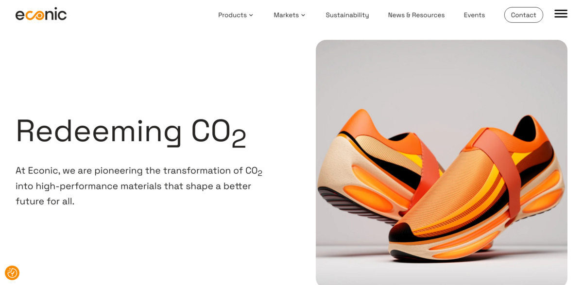 Econic Technologies CO2 transformation