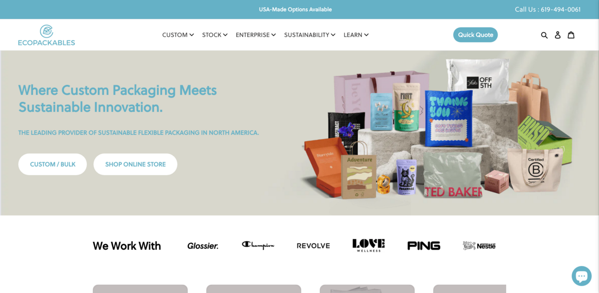 sustainable packaging