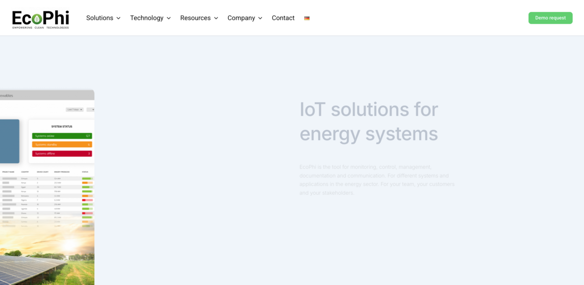EcoPhi Energy IoT