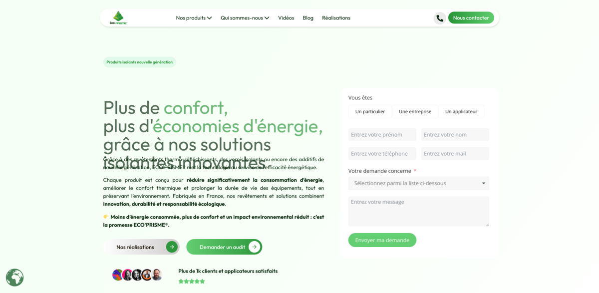 ECO’PRISME® insulating solutions