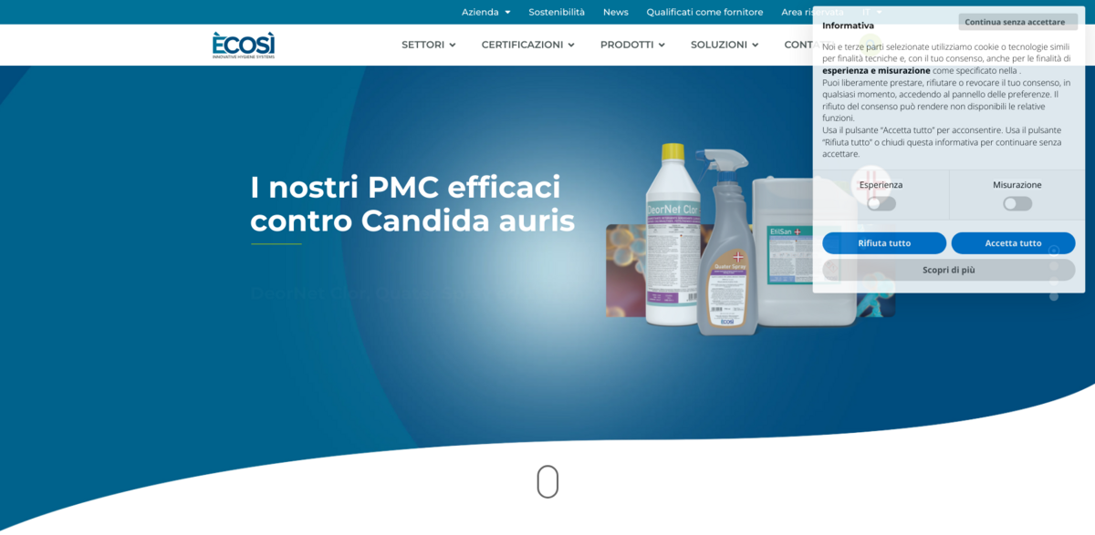 ÈCOSÌ cleaning solutions