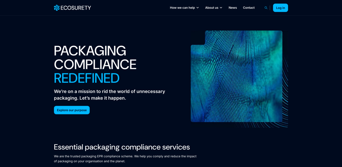 Ecosurety packaging compliance