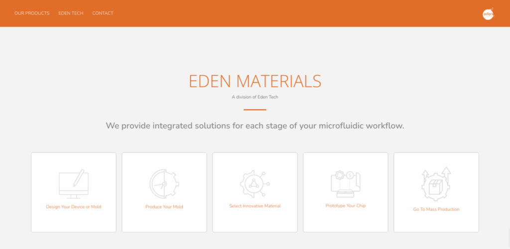 Eden Materials - Comprehensive Microfluidic Solutions for Labs