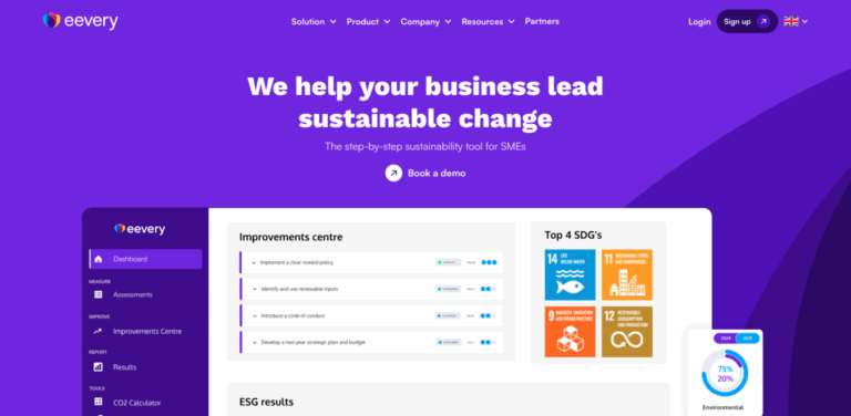 Eevery: Simplifying Sustainability for Businesses