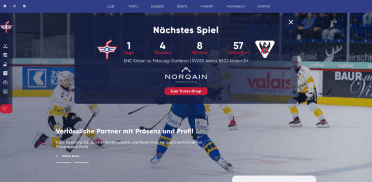 EHC Kloten: Engaging the Community Through Ice Hockey Excellence