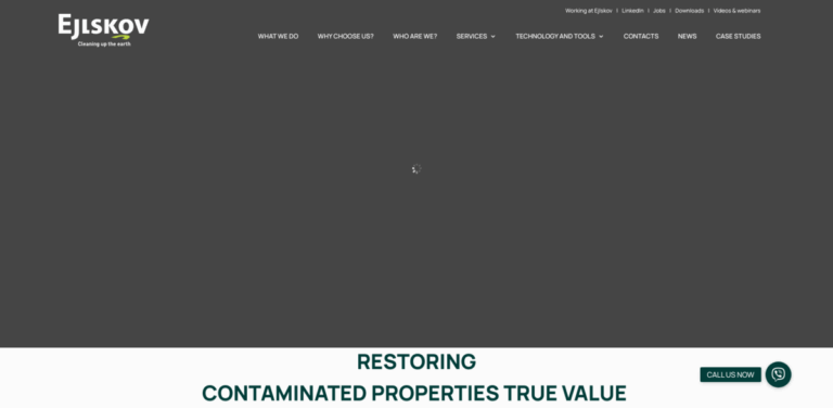 Ejlskov: Expert Environmental Site Services for Sustainable Remediation