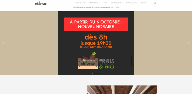 Ekivrac Braine-le-Comte: Your Local Organic Store for Fresh and Sustainable Food