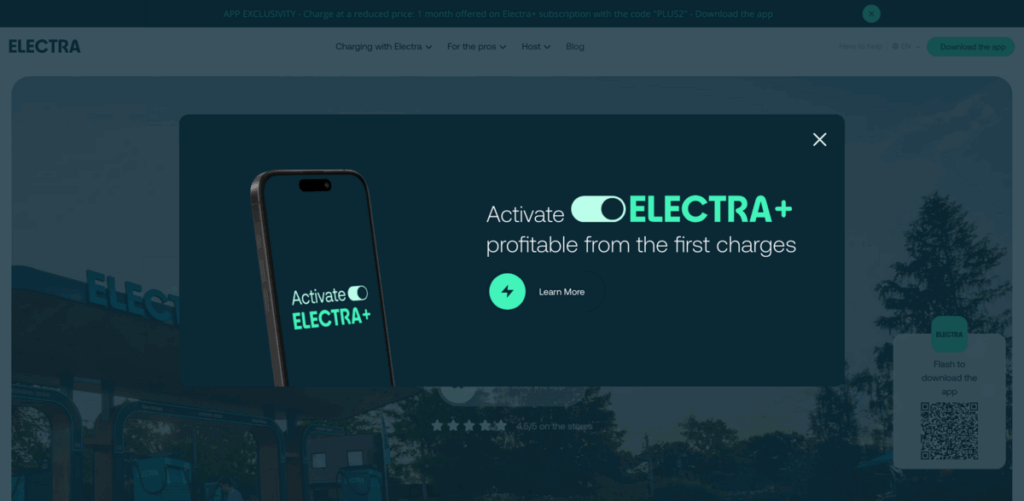 Electra Key Electra - Fast and Convenient EV Charging Solutions in France