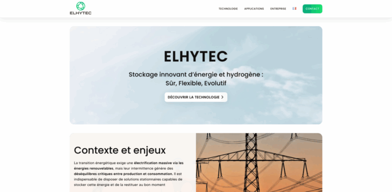 Elhytec: Innovative Hydrogen Storage Solutions for Energy Autonomy