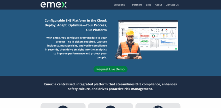 EMEX: A Configurable EHS Platform for Streamlined Safety Management