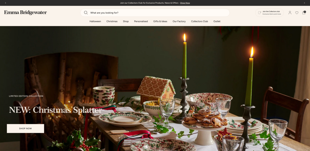 Emma Bridgewater pottery