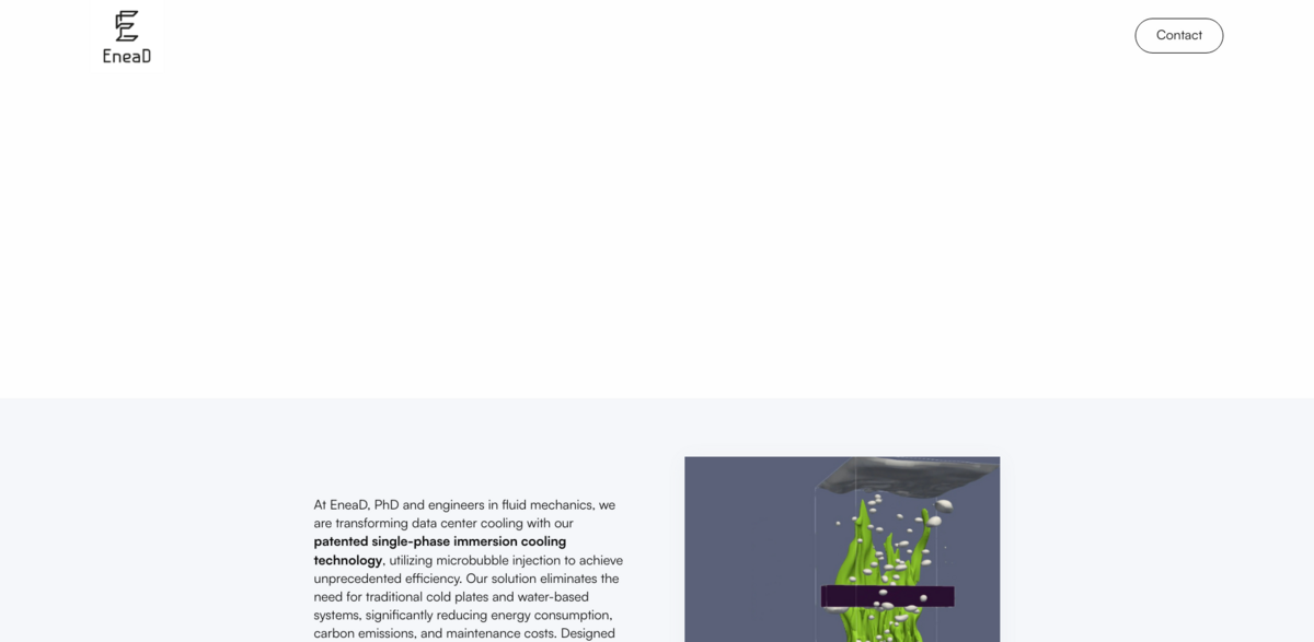 EneaD immersion cooling technology