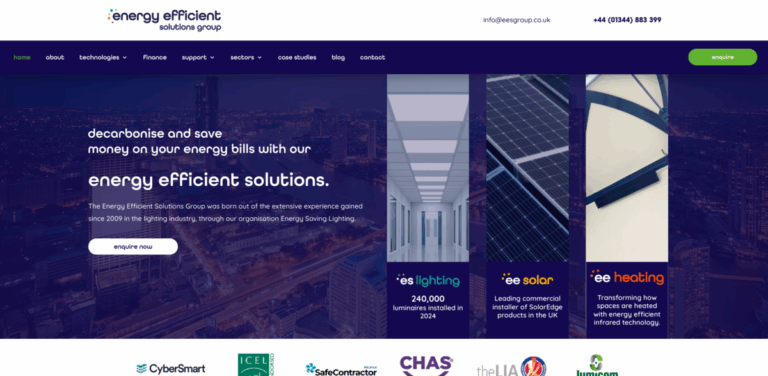 Energy Efficient Solutions Group: Tailored Energy Solutions for Sustainable Environments