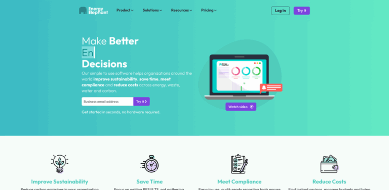 EnergyElephant: A.I.-Powered Software for Cleaner Energy Decisions