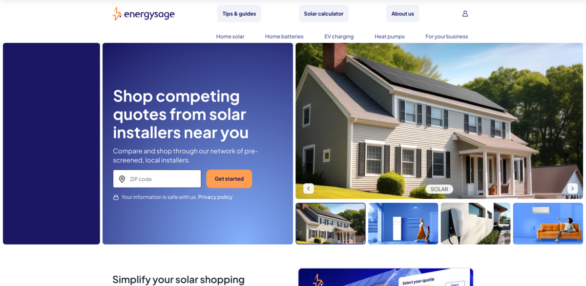 EnergySage solar marketplace