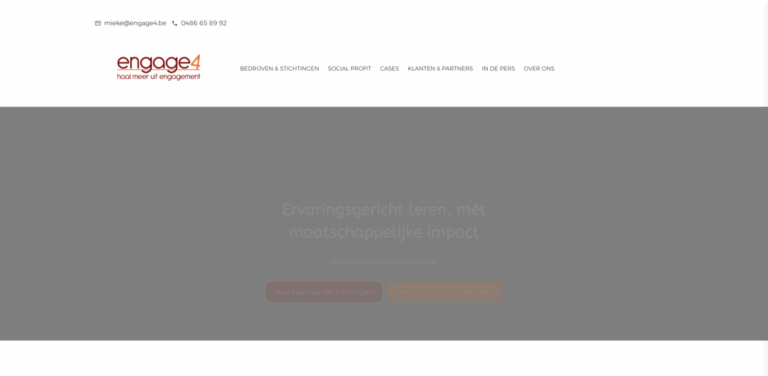 Engage4: Connecting Talent Development with Social Impact