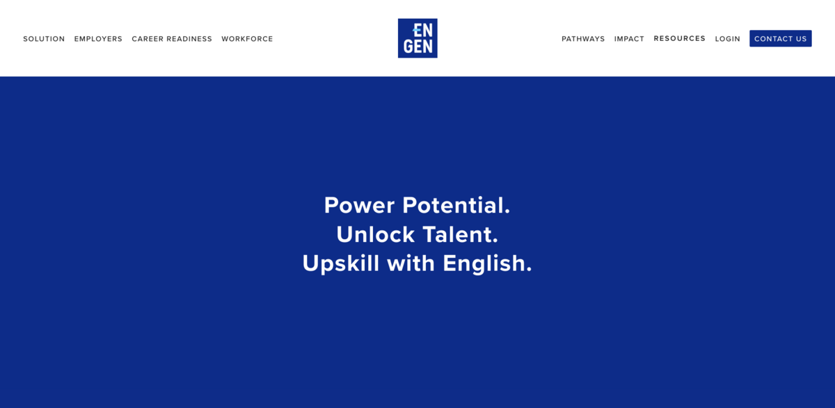 EnGen English upskilling