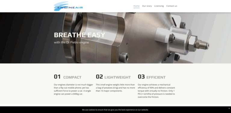 Engineair: Innovating Clean Power with the Di Pietro Engine