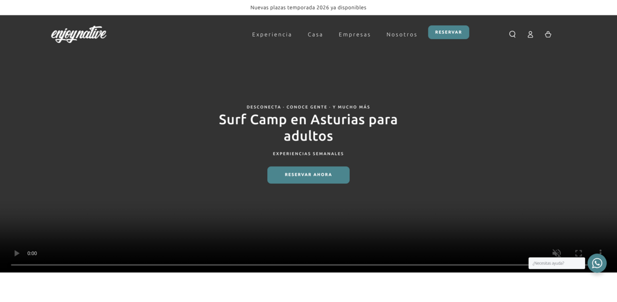 Enjoy Native surf camp