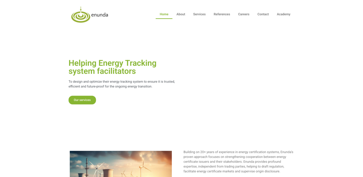 Energy Origin Tracking