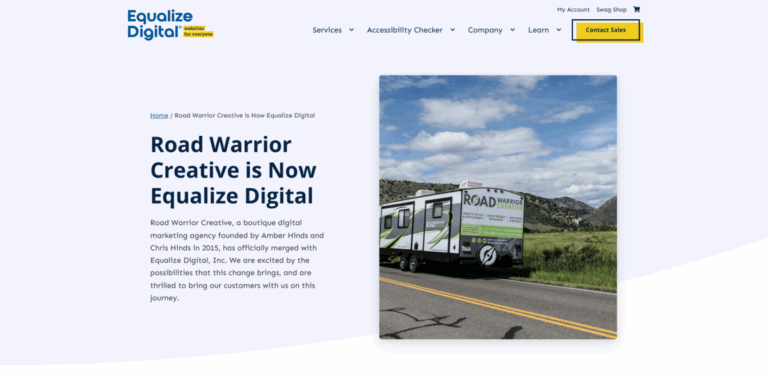 Equalize Digital: Enhancing Website Accessibility for All Users