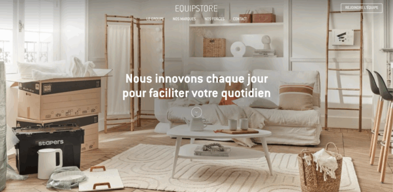 EQUIPSTORE: Simplifying Home Organization with Sustainable Solutions