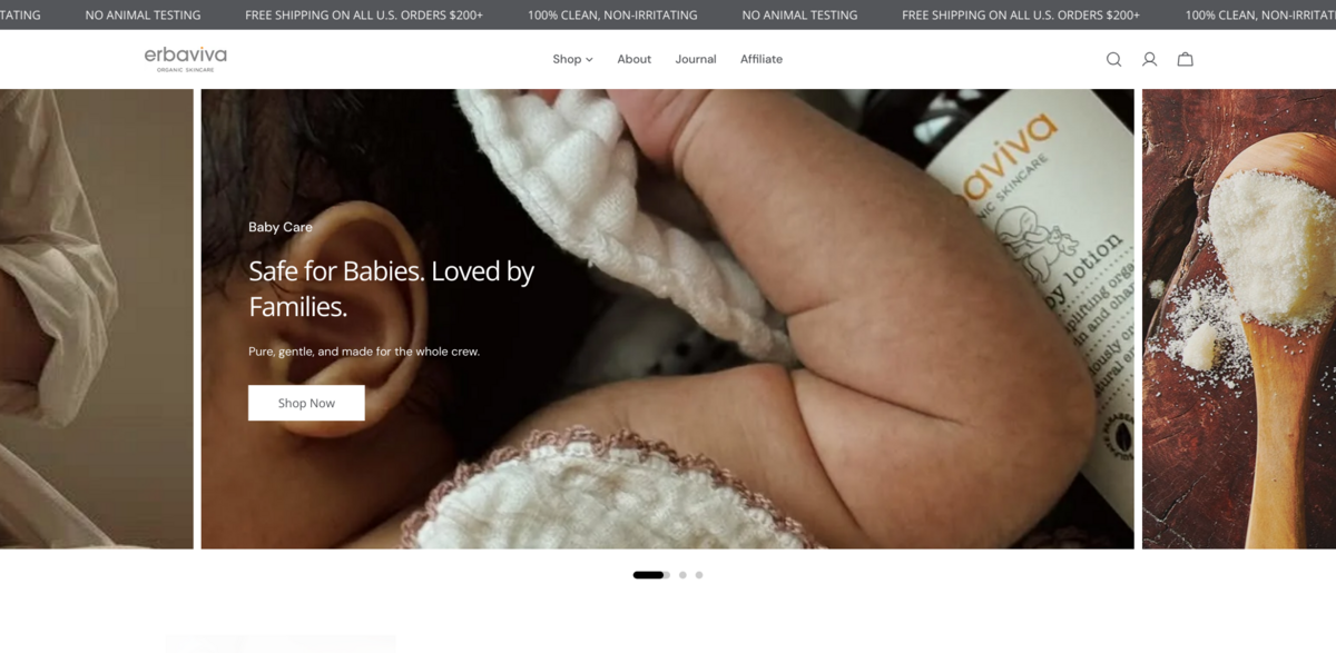 Erbaviva organic personal care