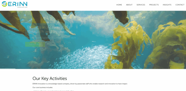 ERINN Innovation: Accelerating Research and Innovation for a Sustainable Future