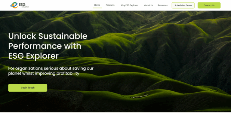 ESG Explorer: Streamlined ESG Management for Sustainable Profitability