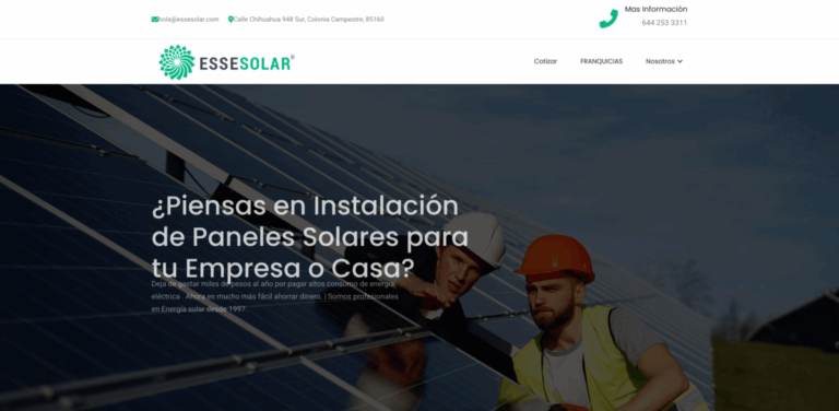 ESSE Solar Energy: Simplifying Solar Power for Homes and Businesses in Mexico