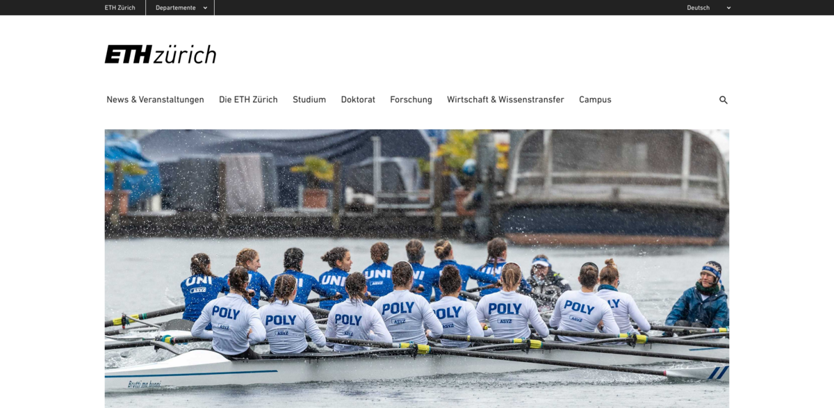 ETH Zürich research initiatives