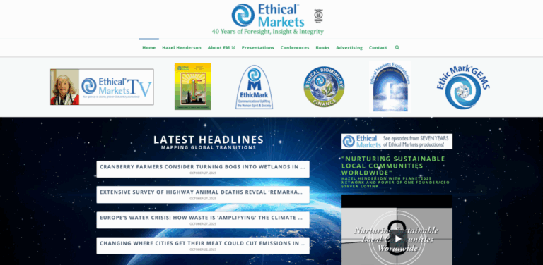 Ethical Markets: Supporting a Sustainable and Just Economy