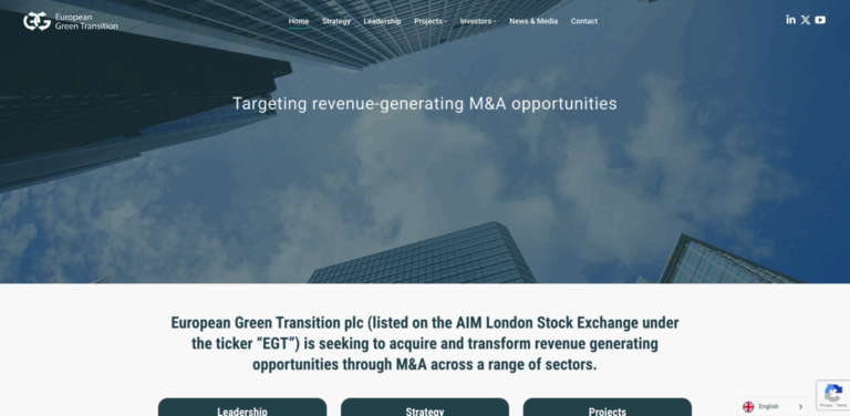 European Green Transition Project: Transforming Distressed Companies into Sustainable Businesses