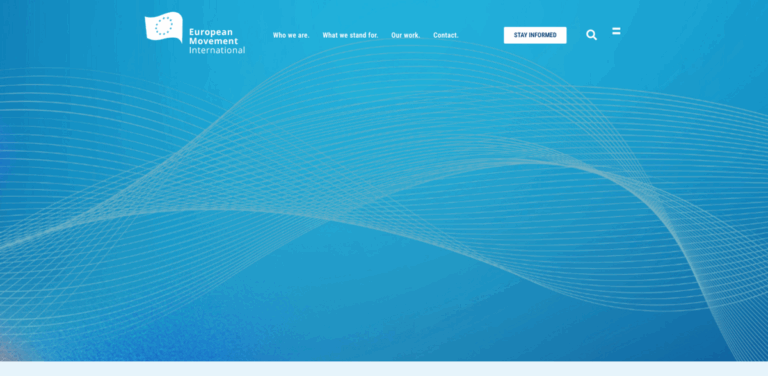 European Movement: Promoting Peace, Democracy, and European Integration