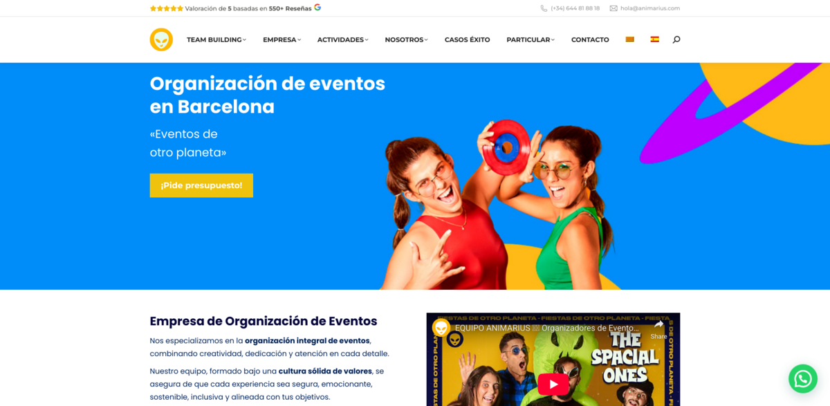 Event Organization in Barcelona