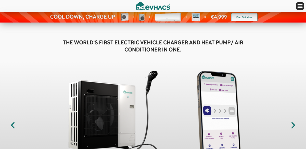 EV charging and HVAC integration