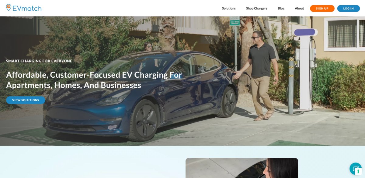 EVmatch charging solutions