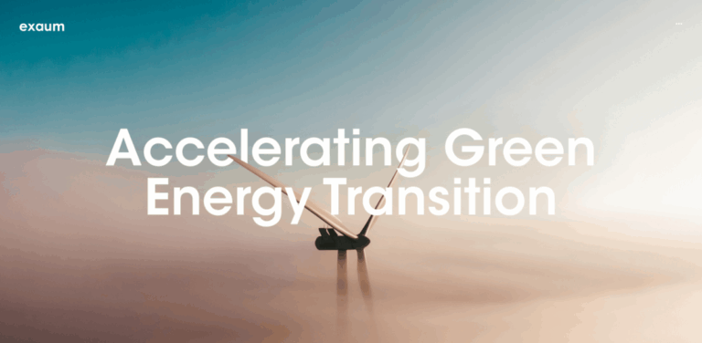 Exaum: Accelerating the Green Energy Transition for a Sustainable Future
