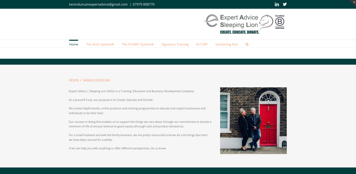 Expert Advice Sleeping Lion EASL