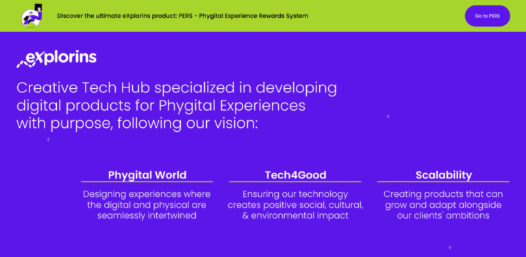Explorins: Enhancing Loyalty and Experiences with PERS