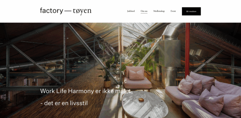Factory Tøyen: A Meaningful Coworking Space in Oslo
