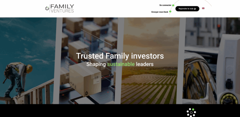 Family Ventures: Investing in Entrepreneurial Families for Sustainable Growth