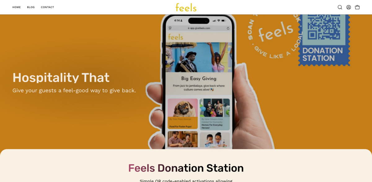 Feels Donation Station