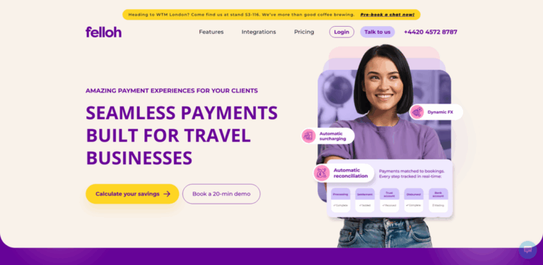 Felloh: A Tailored Payment Solution for the Travel Industry