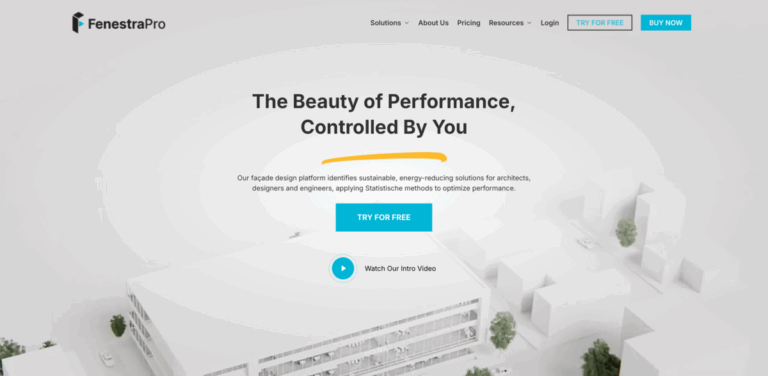 FenestraPro: A Sustainable Façade Design Platform for Energy Efficiency