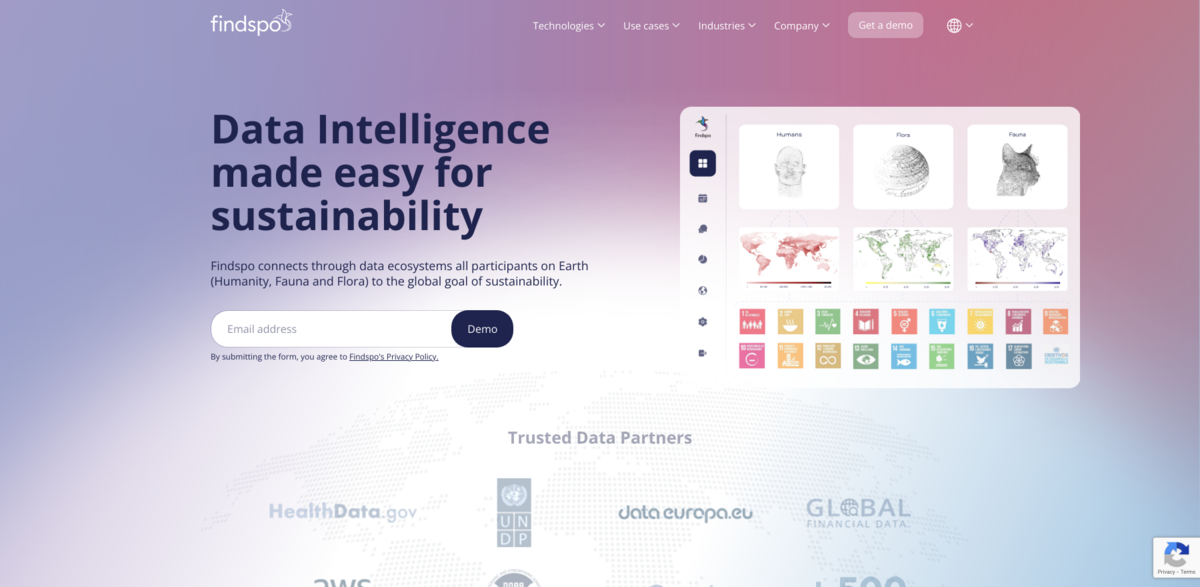 Findspo sustainability platform