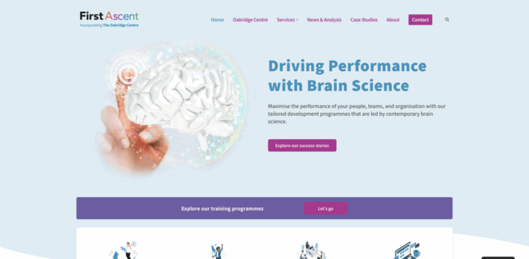 First Ascent Programmes: Tailored Leadership and Team Development Solutions